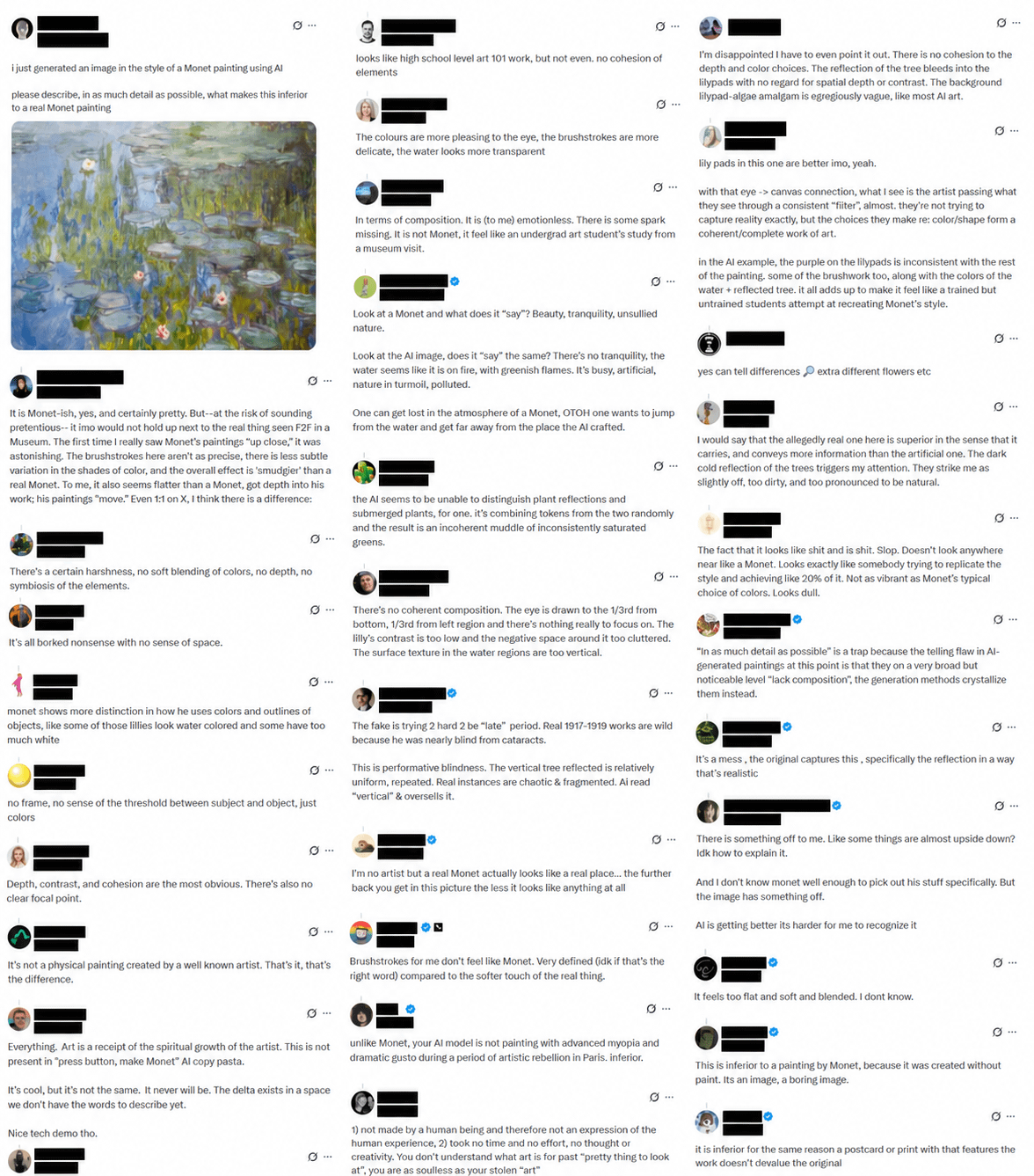 AI写作局限性：通用概率与具体感官细节的差异