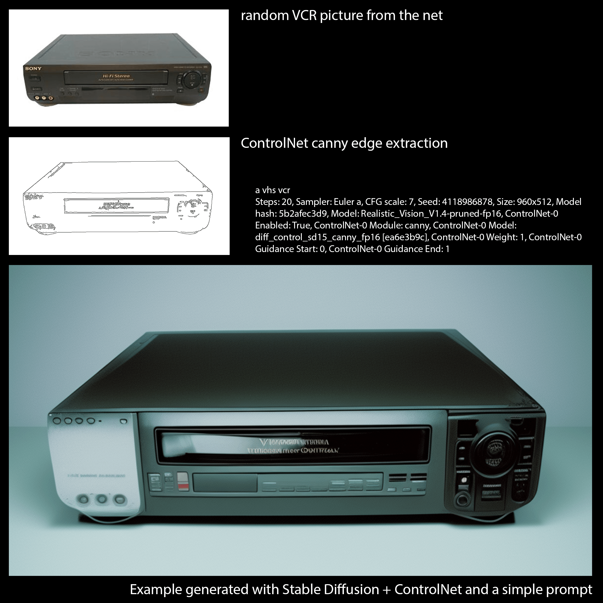 ControlNet Canny边缘检测实现AI绘画精准构图