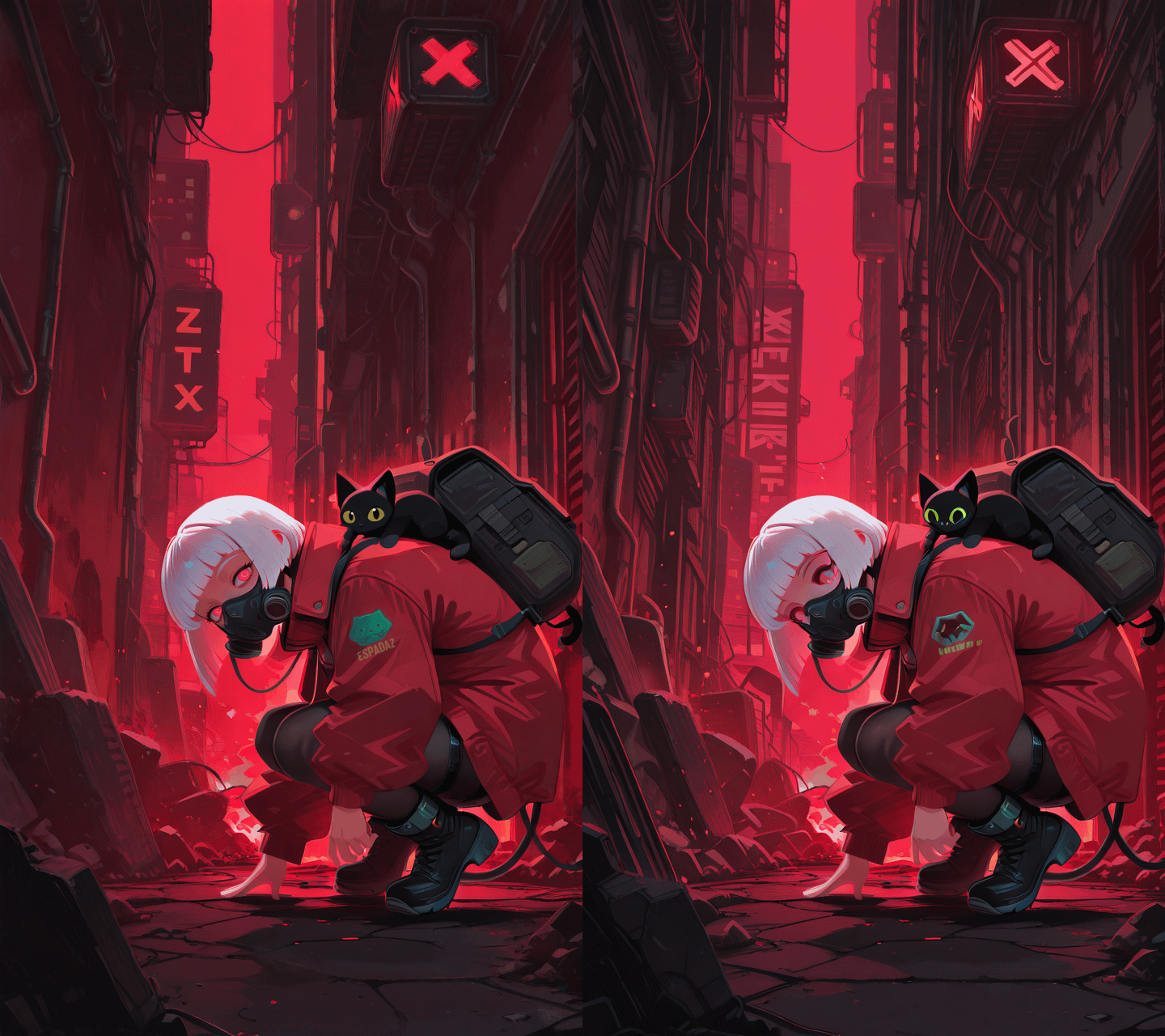 使用Inpaint局部重绘修正AI绘画细节对比